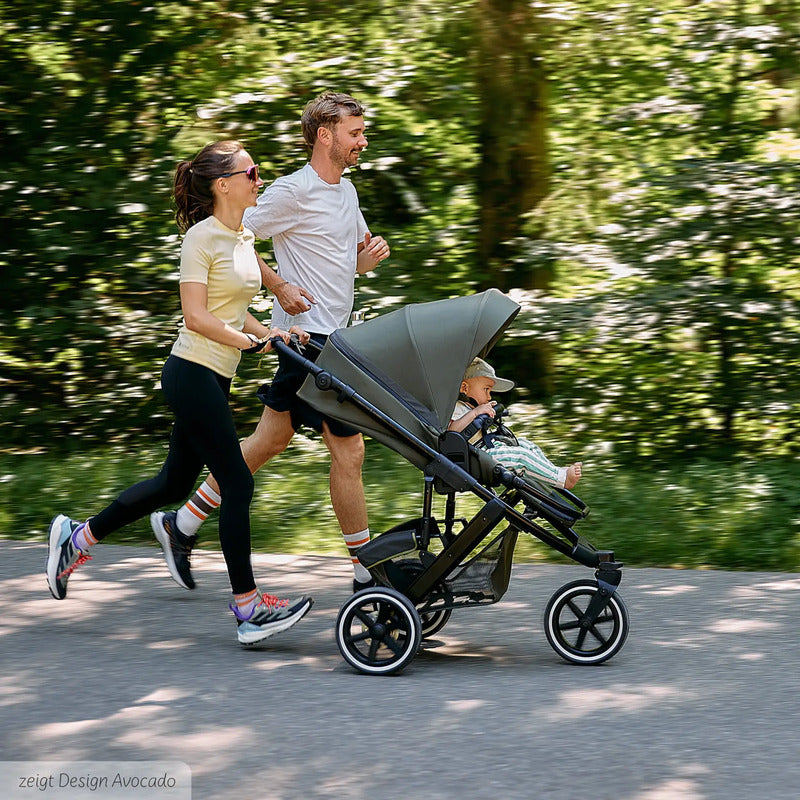 ABC Design Kinderwagen Buggy Salsa 5 Run Sportwagen Joggingwagen schwarz - 4045875176647