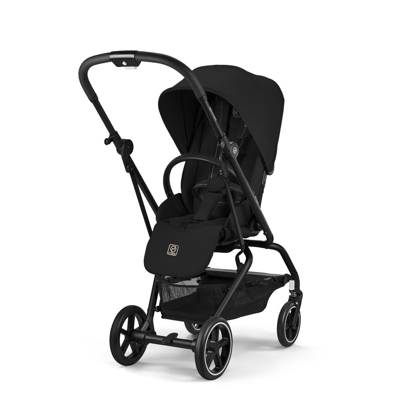 Cybex Buggy Eezy S Twist +2 All-Terrain schwarz Magic Black 360° drehbar kompakt - 4063846565870