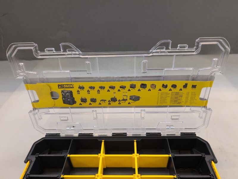 Stanley Koffereinlage PRO-STACK-Produktreihe Organizer mit Trennwänden - 3253561178382