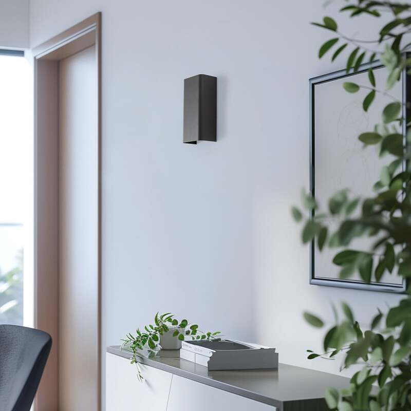 Nowodvorski Lighting Wandleuchte Bergen hellgrau 23 cm GU10 dimmbar IP20 - 5903139114202