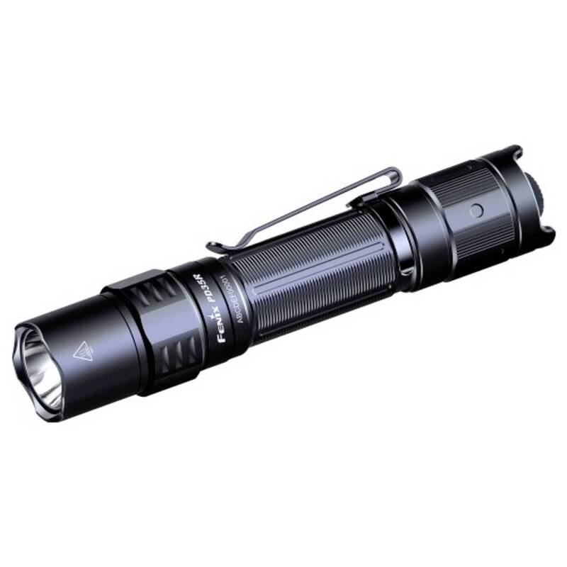 Fenix Light Taschenlampe PD35R LED 1700lm wiederaufladbar schwarz IP68 140g - 6942870309019
