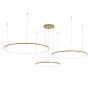 Milagro Pendelleuchte Hängeleuchte SATURNO LED Neutralweiß Kunststoff Metall - 5902693708476