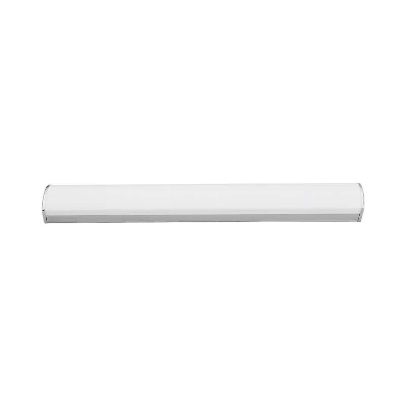 Lindby Wandleuchte Elanur LED Wandlampe Badezimmerleuchte chrom weiß 58cm IP44 - 6291106550504