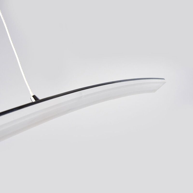Lucande Pendelleuchte Hängeleuchte LED Lorian Chrom Metall Aluminium 99 cm - 6291106551808