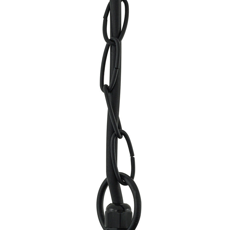 Lindby Bolgar Outdoor Pendant Light, Black, Metal, Glass - 4251911798302