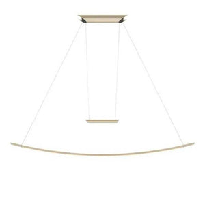 B-Ware Oligo Pendelleuchte Hängelampe LED creme Acrylglas Metall dimmbar Touch modern