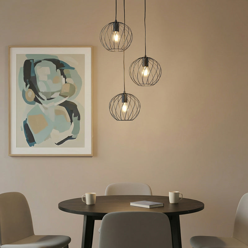 Lindby Danika Hängeleuchte Hängelampe Leuchte Lampe Pendelleuchte Licht LED - 4251911793055