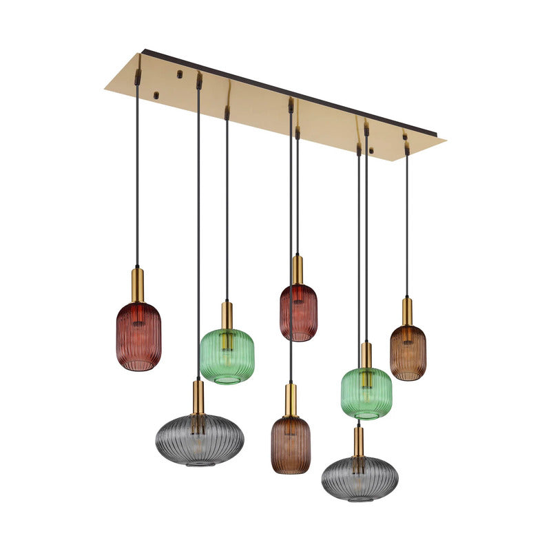 Globo Lighting Normy Hängeleuchte Pendelleuchte messingfarben SIEHE TEXT/FOTO228 - 9007371443697