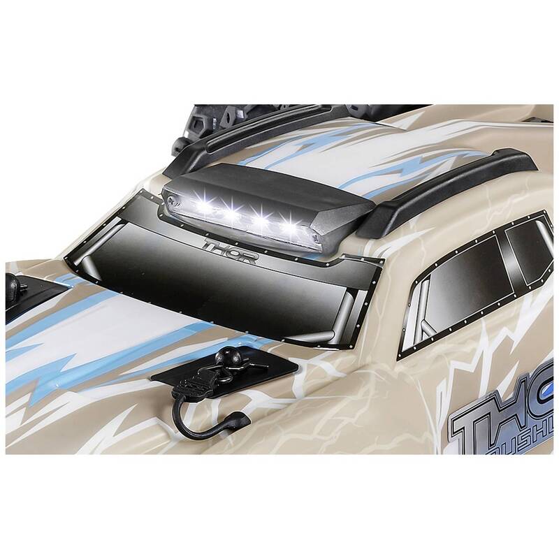 Reely Thor Kreidegrau Brushless 1:10 RC Modellauto Elektro Monstertruck Allrad - 4064161258126