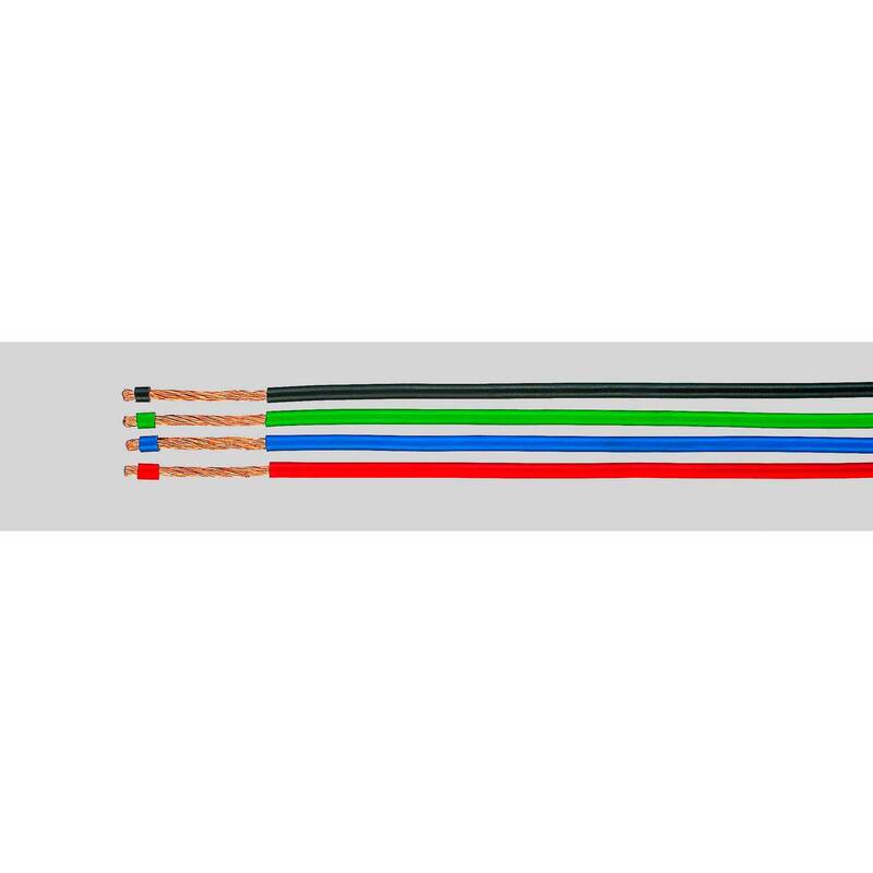 HELU Einzelader LiFY 0.75mm² Kabel 100m flammwidrig flexibel für Elektrotechnik - 2050005619200