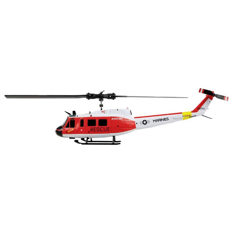 Amewi RC Hubschrauber UH-1 Marine Modell Flugzeug Spielzeug 2S LiPo 400mAh RtF - 4262500341267