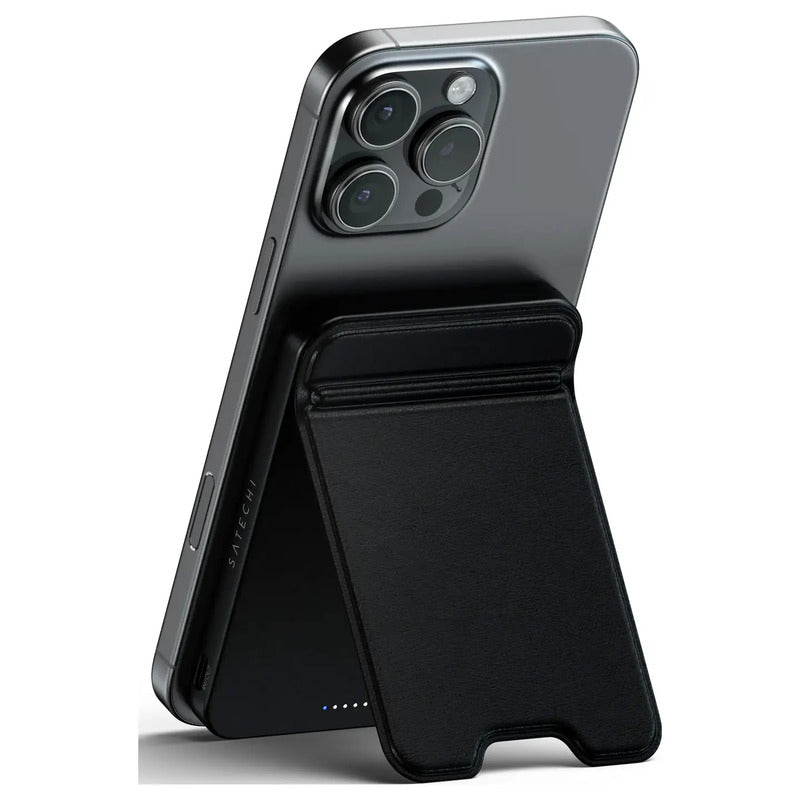 Satechi Powerbank 5000 mAh OntheGo Magnetic Qi2 Schwarz Magsafe Schnellladung - 0810086361953