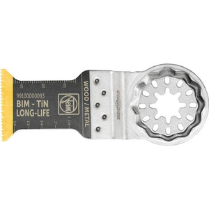 B-Ware Fein Sägeblatt E-Cut Bimetall titanbeschichtet für Holz Starlock 35x50mm 3 Stück
