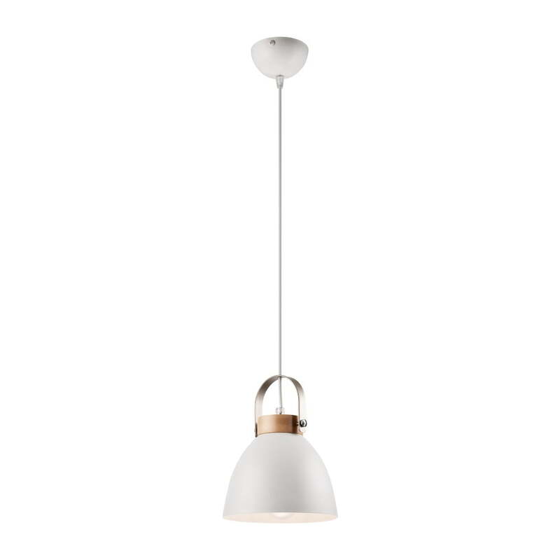Lamkur Bergen Pendant Light, 1-bulb, White - 5907687431798