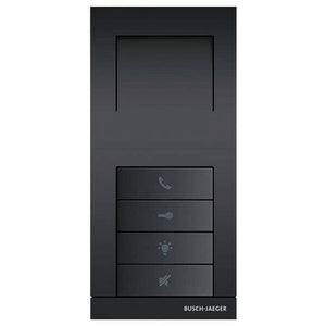 B-Ware ABB Türsprechanlagen-Zubehör Audio-Inneneinheit 2-Draht Anthrazit 83210 AP-681