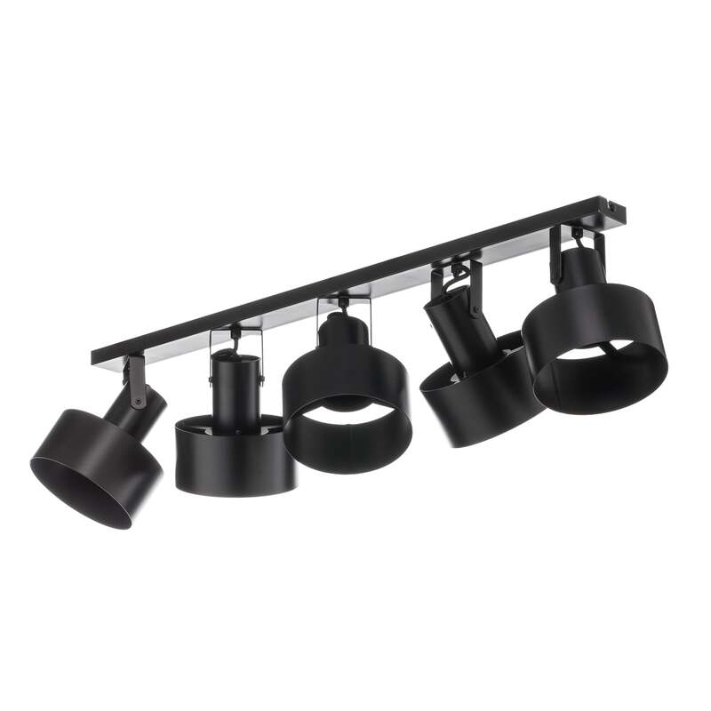Sigma Deckenleuchte Lampe Deckenlampe Rif 5 Stahl schwarz - 5907554415098