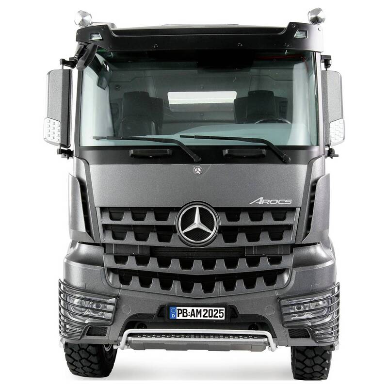 Amewi Mercedes-Benz Arocs Muldenkipper 4x4 RC Modell-LKW 1:14 anthrazit - 4262408979470