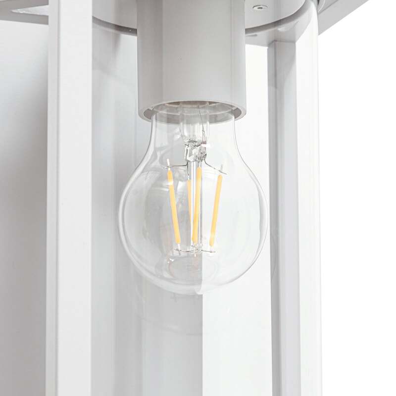 Lucande Außenwandleuchte Ferda LED Gartenlampe Wandleuchte dimmbar grau IP44 - 4255830906978