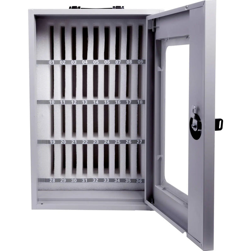 magnetoplan Smartphone Aufbewahrungsbox Schrank grau abschließbar 1 Stück - 4013695022741