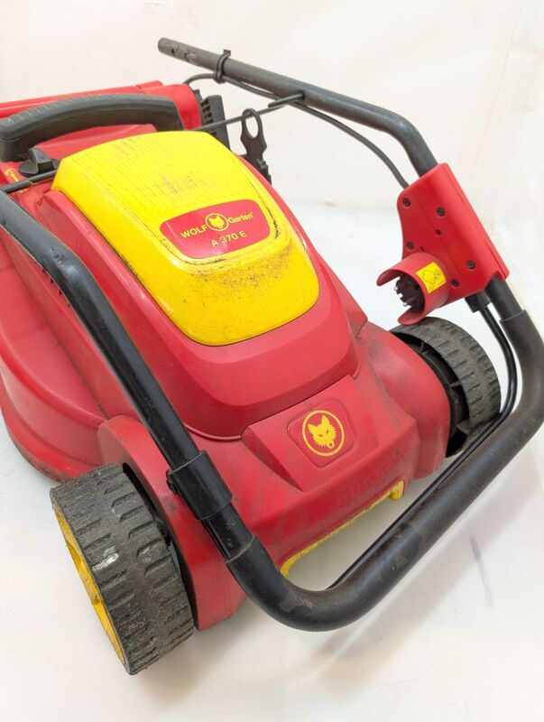 WOLF-Garten Elektro Rasenmäher Mäher A 370 E 1600W Mulchfunktion 37cm 350m² - 4008423861167