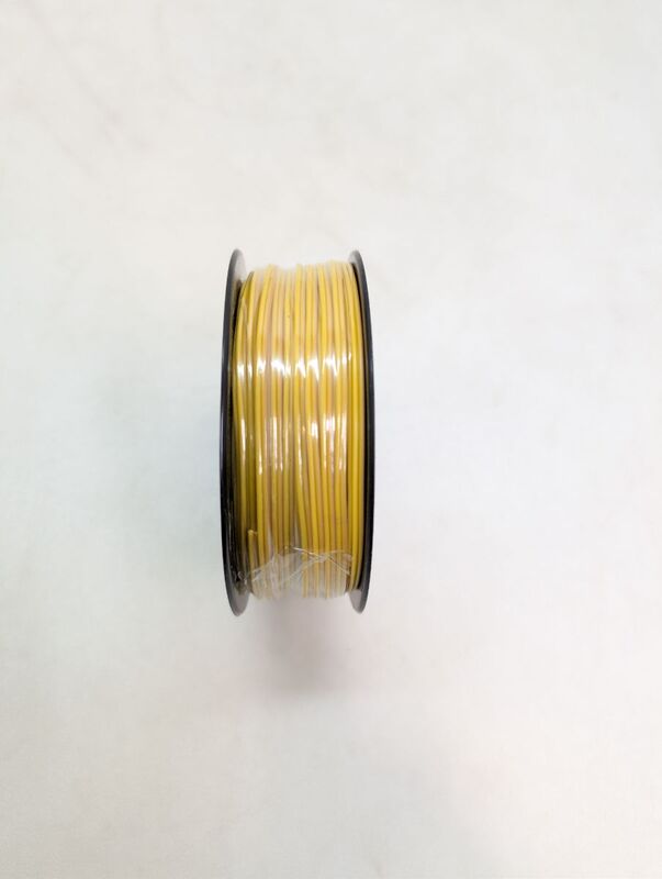 TRU COMPONENTS Litze 2 x 0.14 mm² PVC Kupfer flach 50 m Elektroinstallation gelb - 4016139232263