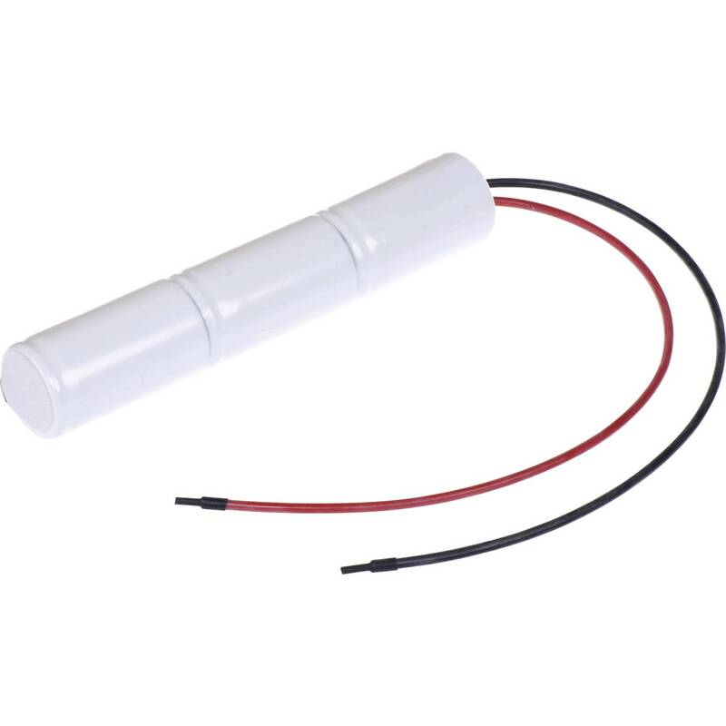 Mexcel Akkupack NiCd Inline L1x3 3x Mono D 4000 mAh hochtemperaturfähig Kabel - 4042883111080