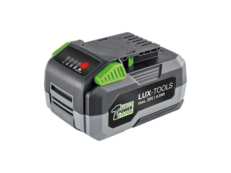 LUX-TOOLS 20 V Li-Ion Akku 4 Ah Lithium-Ionen Akku Ladegerät 2 Stunden - 4007871960521