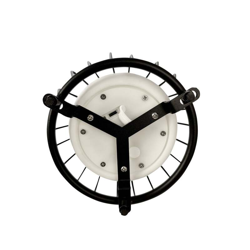 Dyberg Larsen Tischleuchte Tischlampe LED Akku schwarz Evesham dimmbar IP54 23cm - 5704709093190