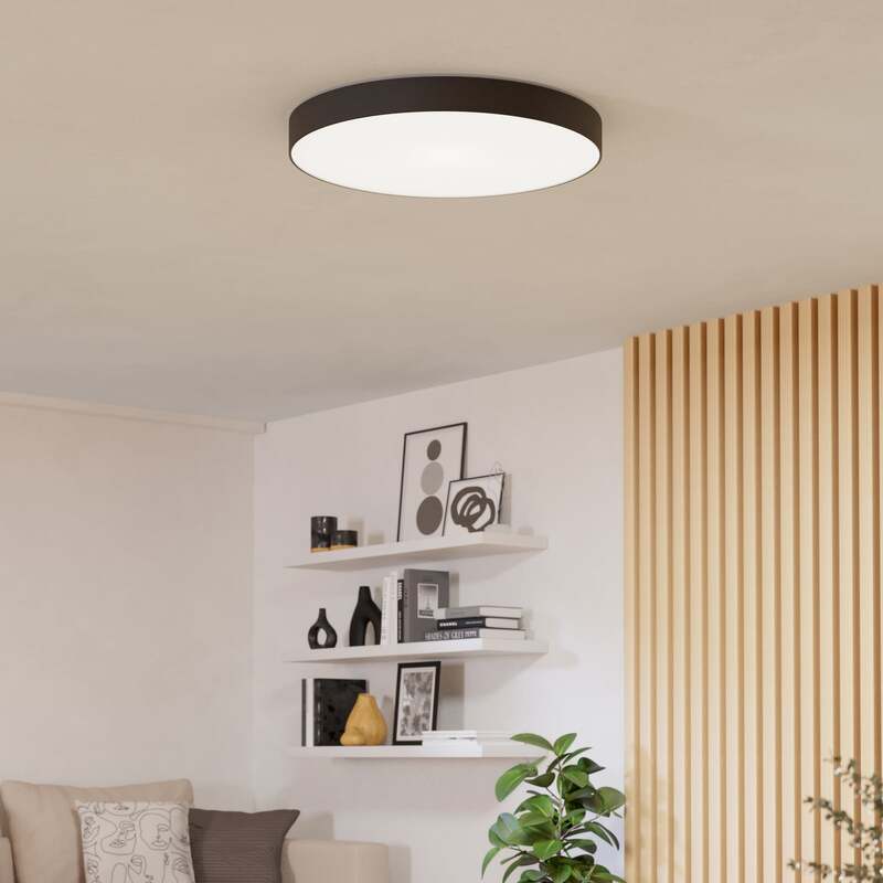 EGLO Deckenlampe Leuchte Smart-LED Gallizzi-Z schwarz Ø69cm - 9008606358182