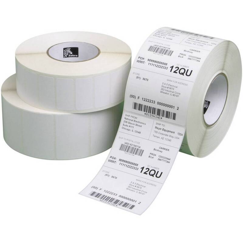 Zebra Etiketten Rolle Thermodirekt Permanent haftend 102x152mm 5700 Stück - 2050009135935