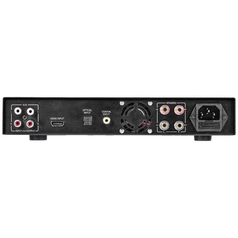 Renkforce Stereo-Verstärker RF-WAM-500 2x100W Bluetooth Aluminium 275x250mm - 4064161201603