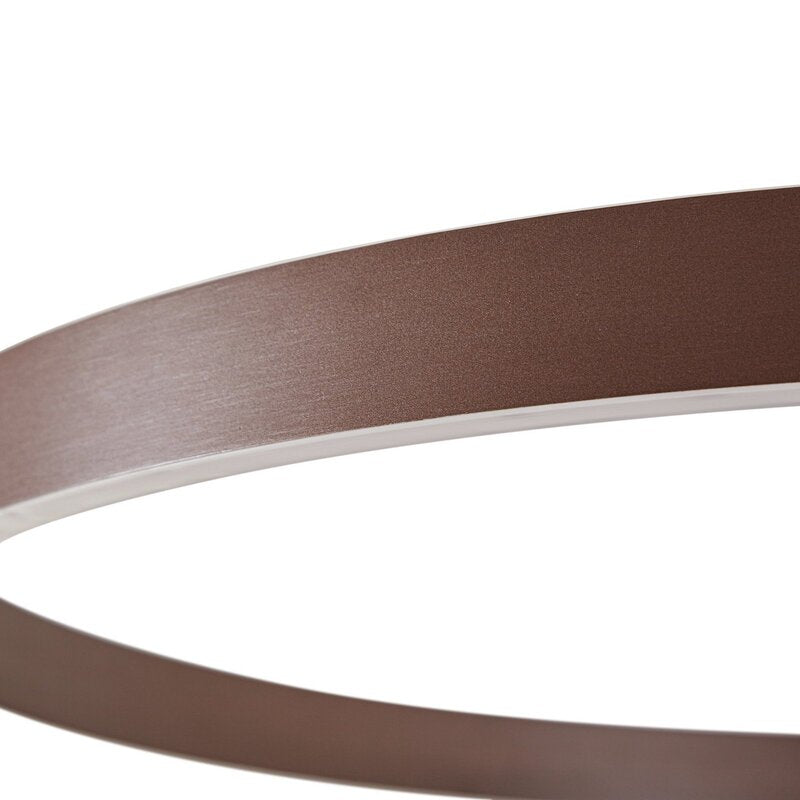 Lucande LED Hängeleuchte Pendelleuchte Yonam Lampe braun CCT 80 cm 1 flg - 4255830904103