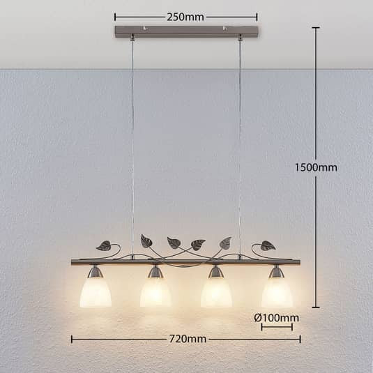 Lindby Yannie Balkenpendelleuchte Deckenlampe Hängeleuchte Deckenlampe E14 - 9624653