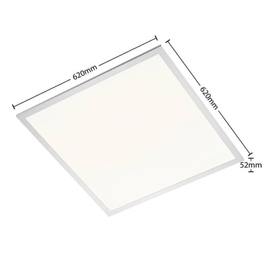 Lindby Zemmi LED-Deckenlampe Deckenlampe Deckenstrahler Lampe Leuchte 62x62 - 4251096598315