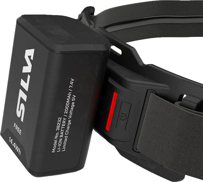Silva Stirnlampe Free 1200 XS LED Kopflicht 1200 Lumen wasserdicht IPX5 schwarz - 7318860205057