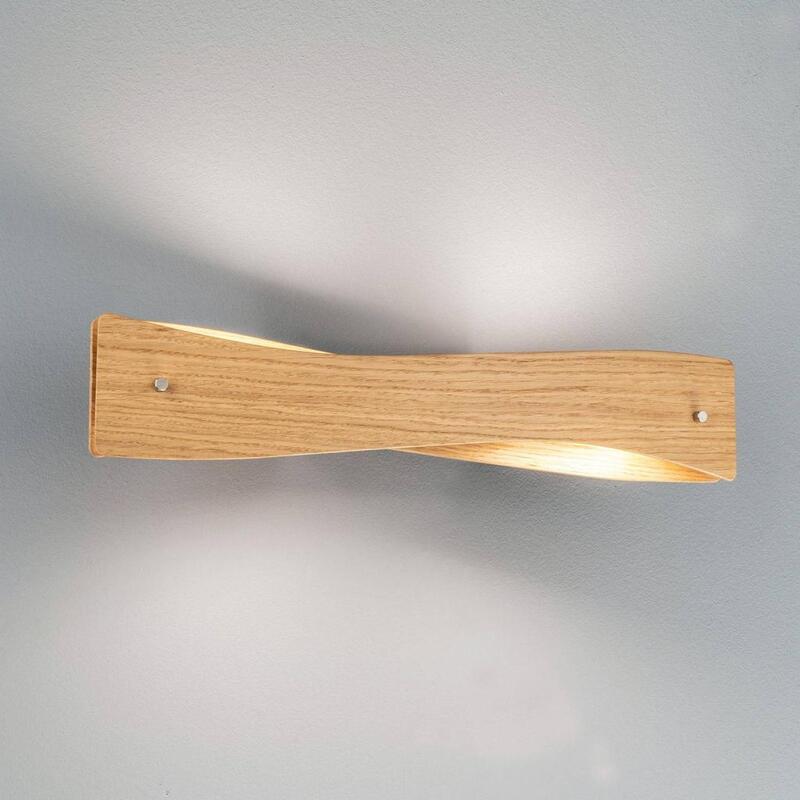 Rothfels Lian LED-Wandleuchte Wandleuchte Lampe Leuchte Eichenholz Innenraum - 4251096568486