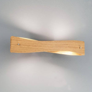 B-Ware Rothfels Lian LED-Wandleuchte Wandleuchte Lampe Leuchte Eichenholz Innenraum