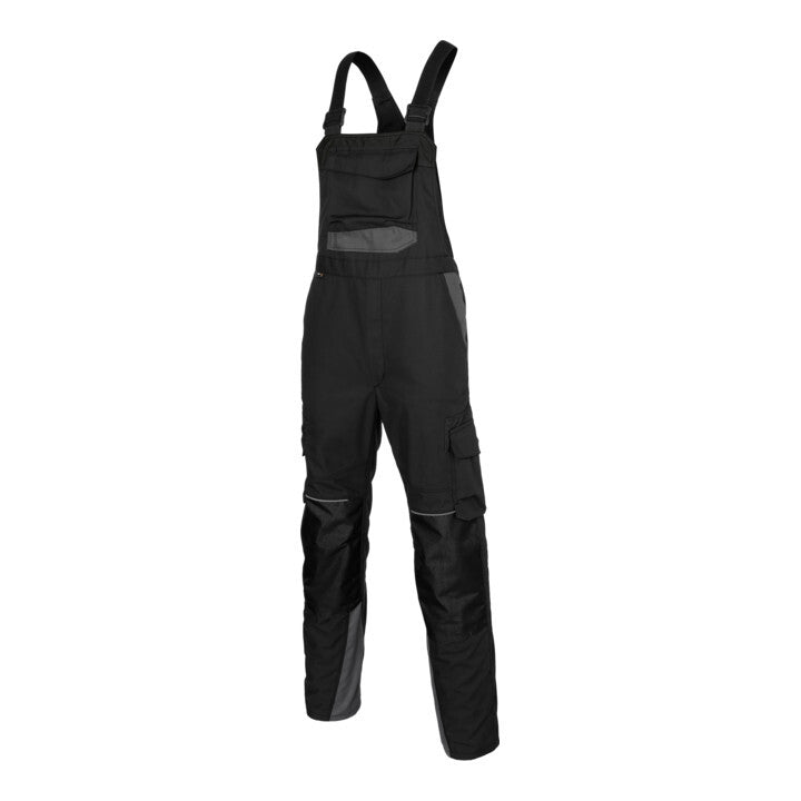 Kübler INNOVATIQ Latzhose Arbeitshose schwarz anthrazit Größe 56 Herrenhose904 - 4053813428284