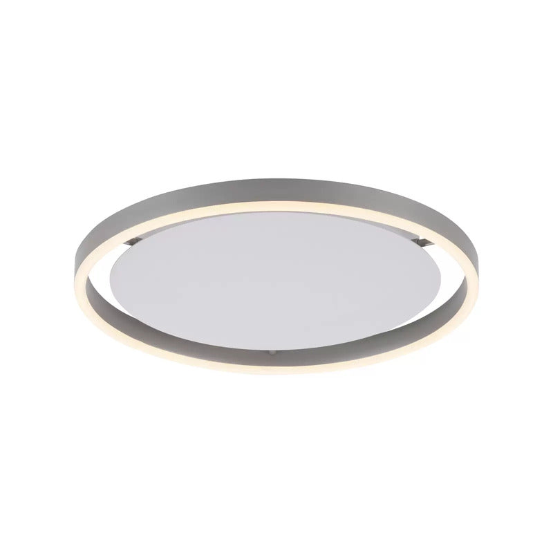 Leuchten Direkt Deckenleuchte Lampe LED Ritus Aluminium weiß rund 39 cm dimmbar - 4043689983451