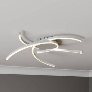 B-Ware Lindby Katris LED-Deckenlampe Deckenlampe Lampe Leuchte 19W IP20 58 cm, alu