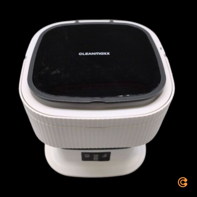 CLEANmaxx Mini-Waschmaschine faltbar 40W 1kg Standgerät für Reisen und kleine - 4067522075318
