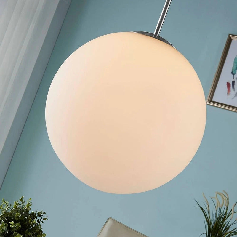 Lindby Kugel-Hängeleuchte Marike Pendelleuchte Deckenlampe Lampe E27 Opalglas10 - 4251096539653