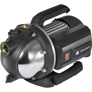 B-Ware Toolcraft Gartenpumpe Wasserpumpe 7000l/h 48m Druckpumpe IPX4 1100W kompakt