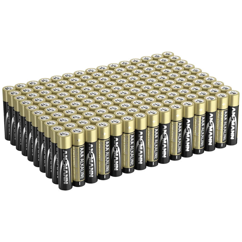 Ansmann Micro AAA-Batterie Alkali-Mangan 1.5V 150 Stück hohe Kapazität - 4013674205325