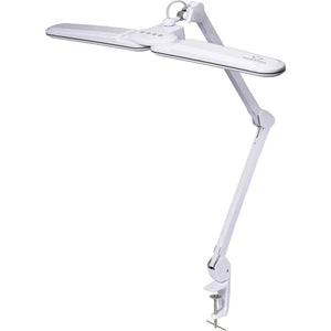 B-Ware Renkforce Klemmleuchte LED RF-7165304 dimmbar 18W warmweiß grau 850x690mm Lampe