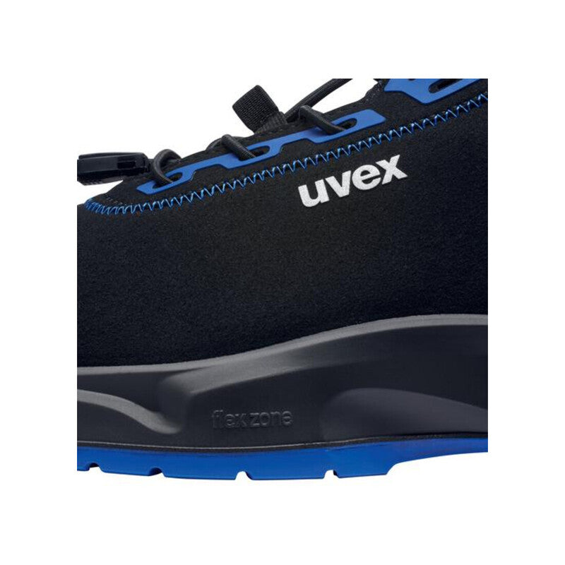 Uvex Stiefel 1 x-craft S2 Sicherheitsschuh Herren Damen schwarz blau - 4066853015703