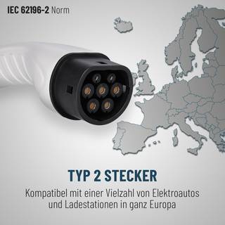 Absina Ladekabel Elektroauto Mobile Ladestation Elektroladekabel eMobility 6m - 0799268274185