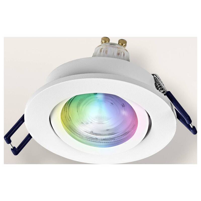 OSRAM Deckenstrahler Spot LED GU10 weiß Smart Steuerung App 2700K 8,5cm Strahler - 4058075853737