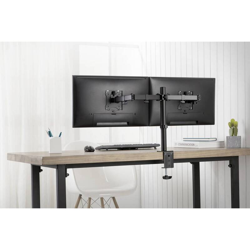 Digitus Monitorhalter Tischhalterung Halterung 2fach 32 Zoll Schwarz drehbar - 4016032465348
