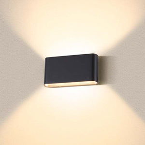 B-Ware SLV Außenwandleuchte Wandlampe Oval CCT 17,5cm LED schwarz IP65 860 Lumen